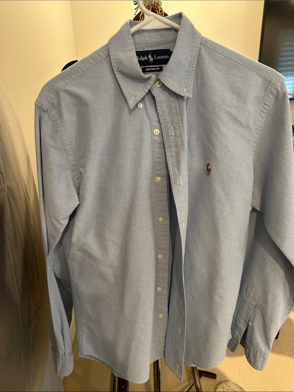 Ralph Lauren Light Blue Button-Down Oxford Shirt